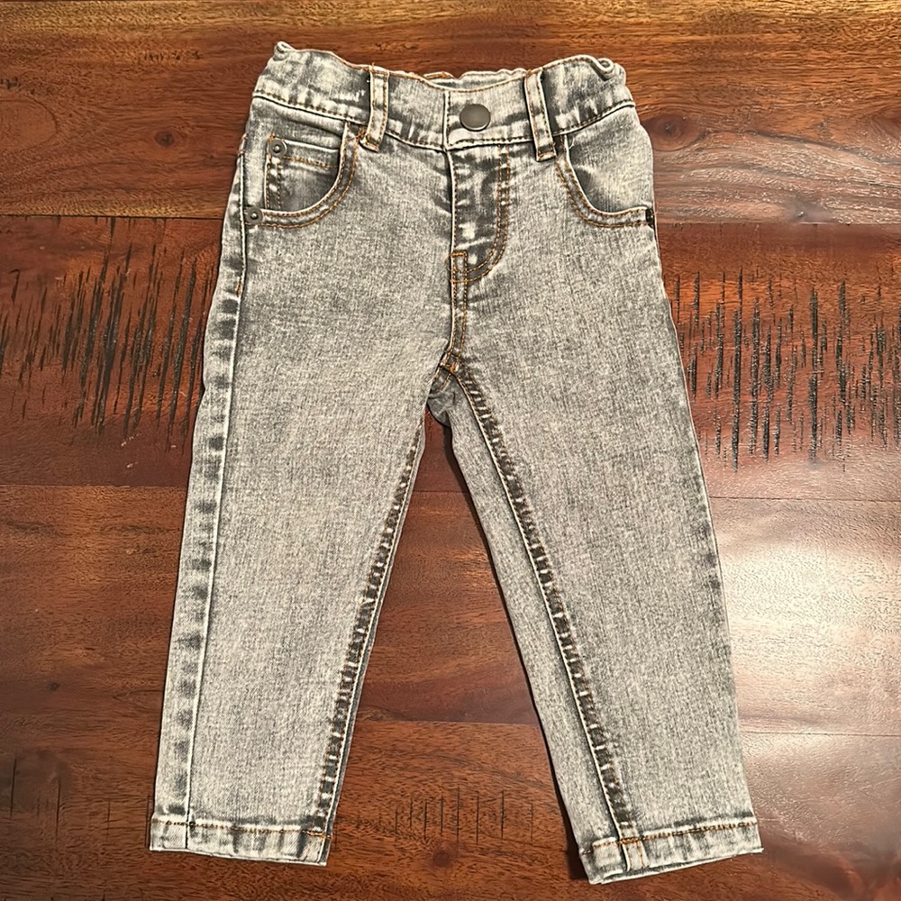 Afton Street Light Acid Wash Kids Jeans Size 12M